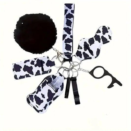 PORTE CLE SECURITE 9 PIECES
