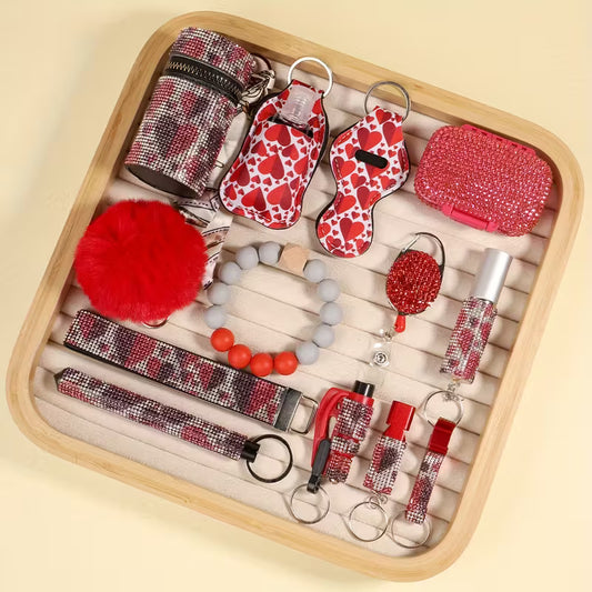 PORTE-CLES DE DEFENSE 13 PIECES